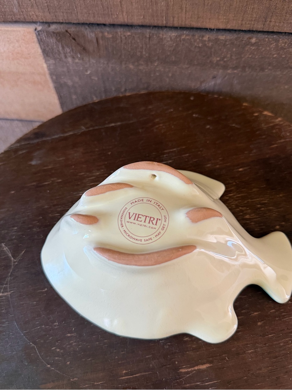 Vietri Italian Pottery Tropical Fish Dish Coastal Beach Decor Trinket Bowl - Picture 10 of 11